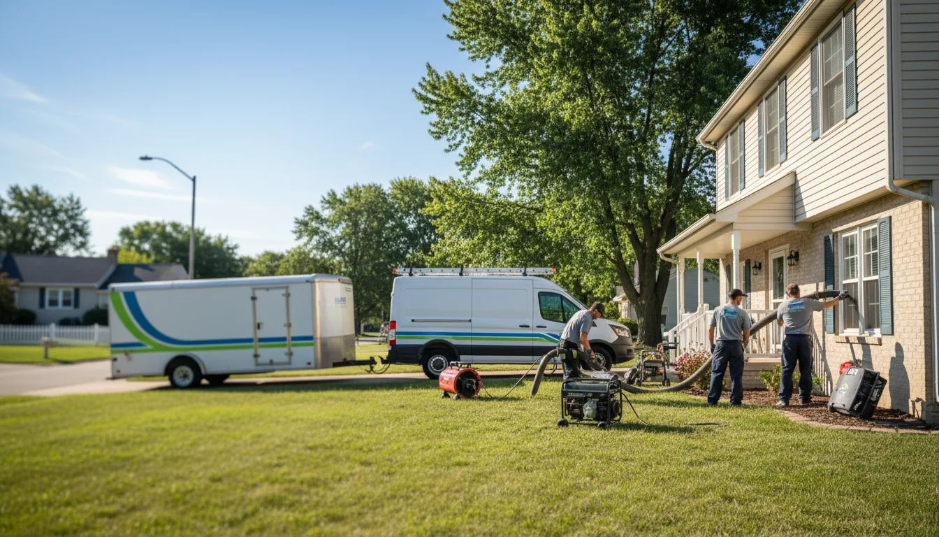 Flooded Basement Restoration And Cleanup With Repair in Pepin, WI near me